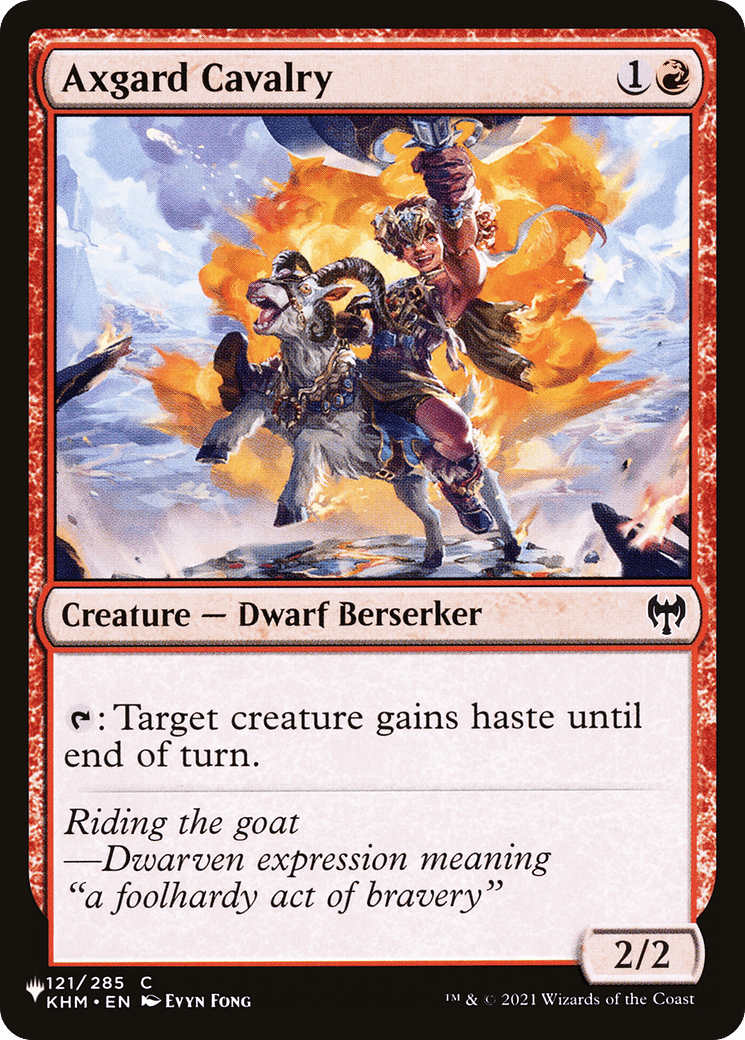 Axgard Cavalry [The List] - Card Brawlers