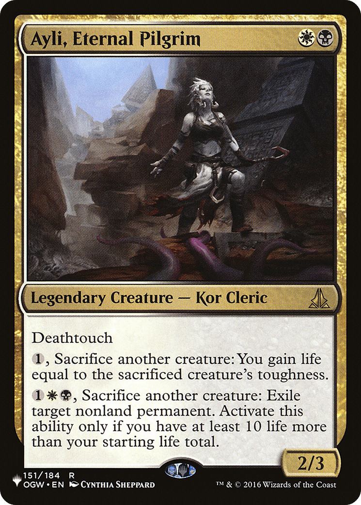 Ayli, Eternal Pilgrim [The List] - Card Brawlers
