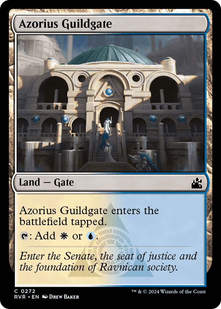 Azorius Guildgate [Ravnica Remastered] - Card Brawlers