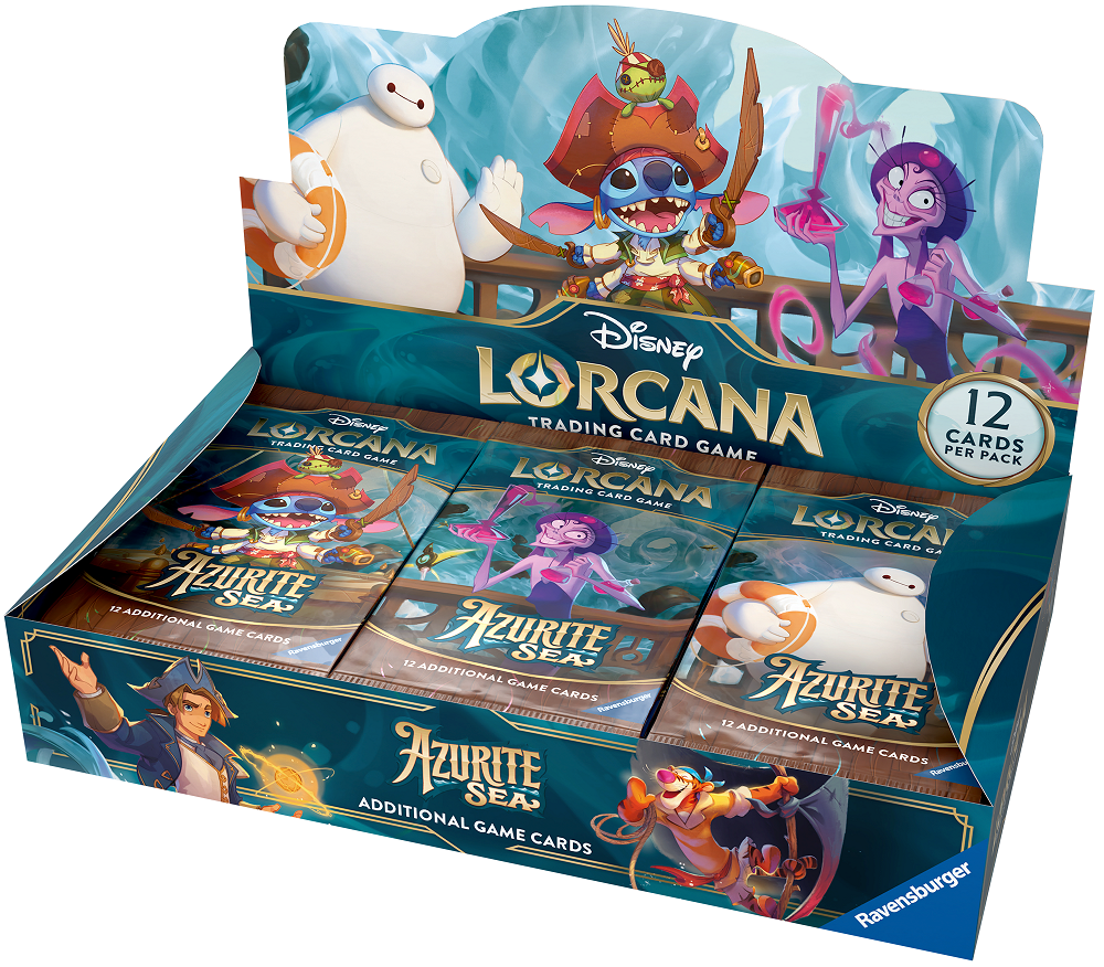 Disney Lorcana: Azurite Sea: Booster Pack - Ravensburger Hobby - Card Brawlers | Quebec | Canada |