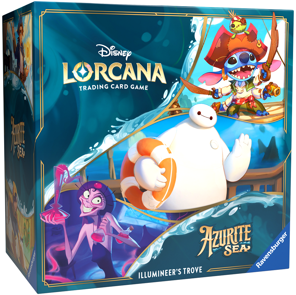 Disney Lorcana: Azurite Sea: Illumineer's Trove - Ravensburger Hobby - Card Brawlers | Quebec | Canada |