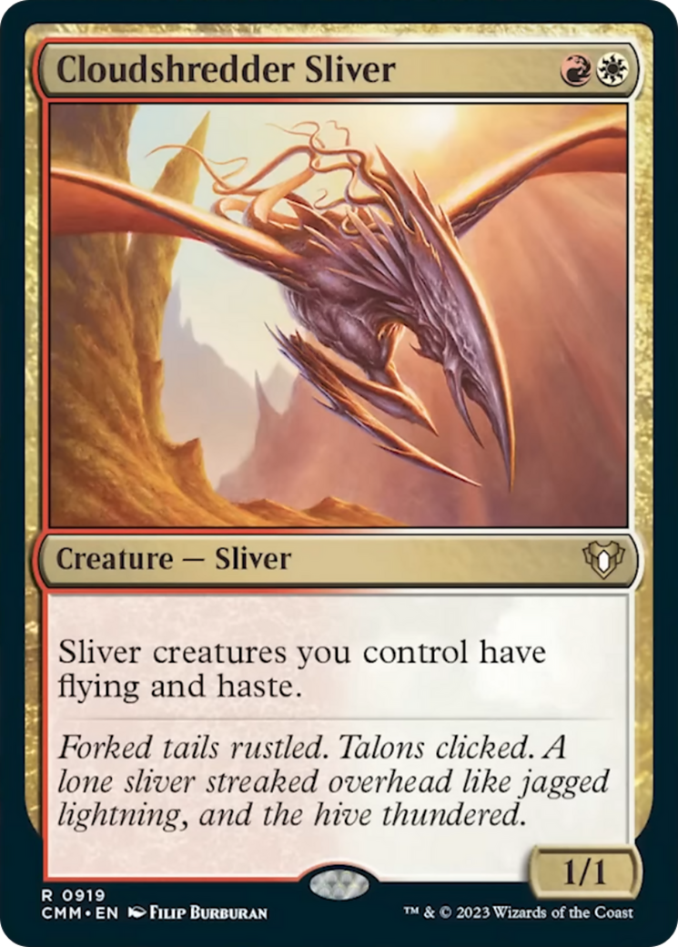Cloudshredder Sliver [Commander Masters] - Magic: The Gathering - Card Brawlers | Quebec | Canada |