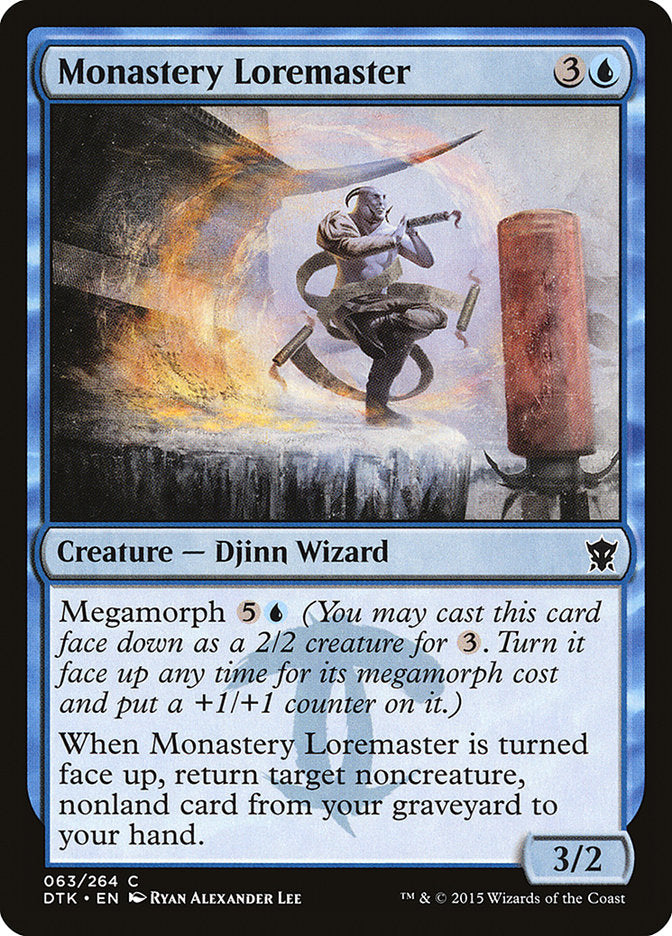 Monastery Loremaster [Dragons of Tarkir] - Magic: The Gathering - Card Brawlers | Quebec | Canada |
