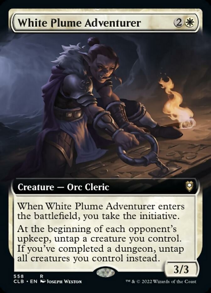 White Plume Adventurer (Extended Art) [Commander Legends: Battle for Baldur's Gate] - Magic: The Gathering - Card Brawlers | Quebec | Canada |