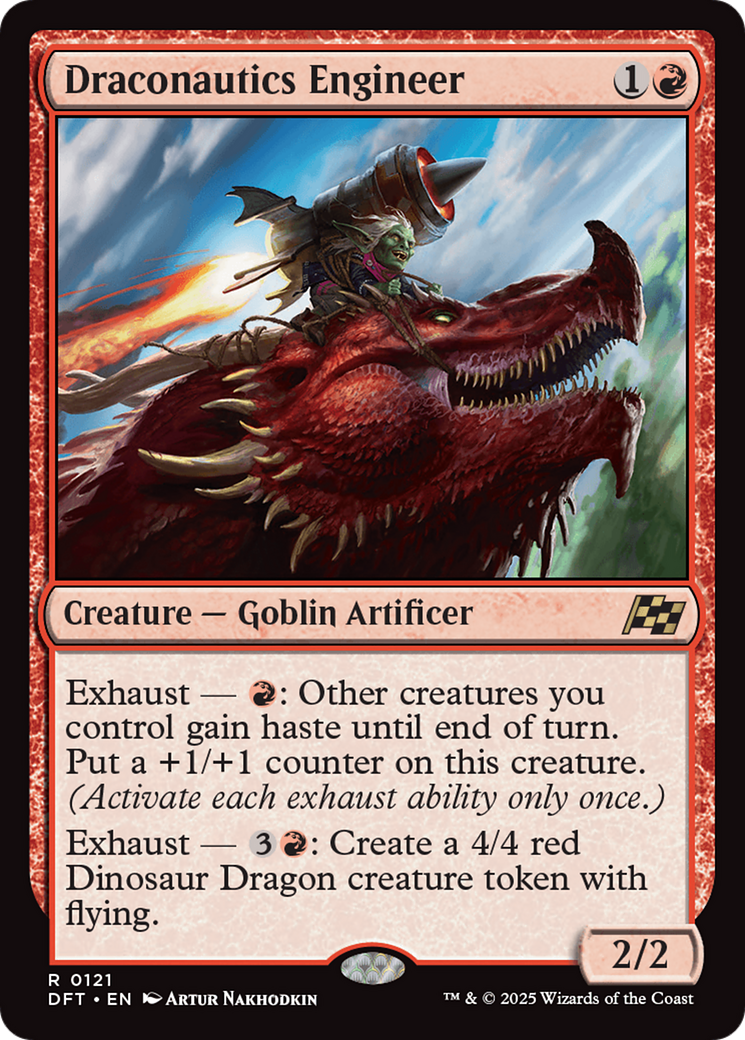 Draconautics Engineer [Aetherdrift] - Magic: The Gathering - Card Brawlers | Quebec | Canada |