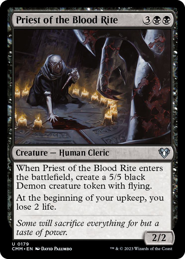 Priest of the Blood Rite [Commander Masters] - Magic: The Gathering - Card Brawlers | Quebec | Canada |