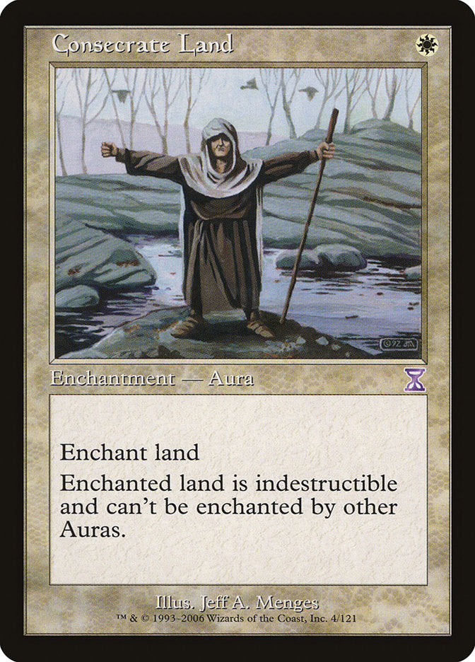 Consecrate Land [Time Spiral Timeshifted] - Magic: The Gathering - Card Brawlers | Quebec | Canada |