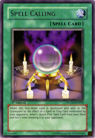 Spell Calling [POTD-EN039] Rare - Yu-Gi-Oh! - Card Brawlers | Quebec | Canada |