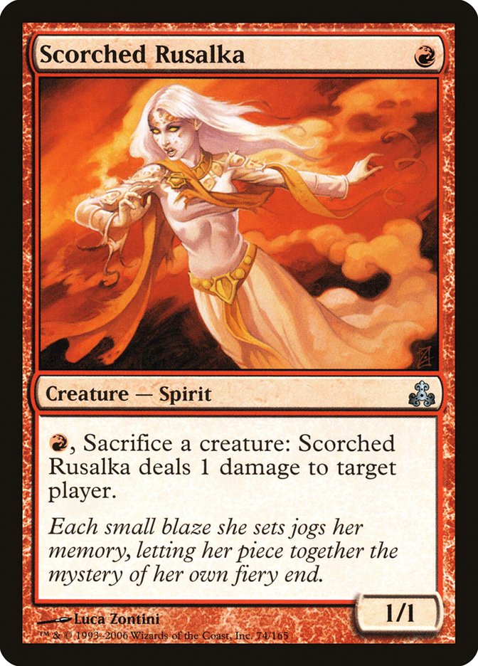 Scorched Rusalka [Guildpact] - Magic: The Gathering - Card Brawlers | Quebec | Canada |