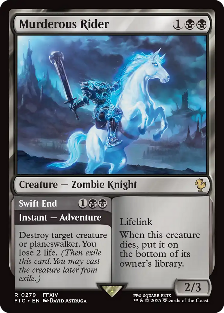 Murderous Rider [FINAL FANTASY Commander] - Magic: The Gathering - Card Brawlers | Quebec | Canada |