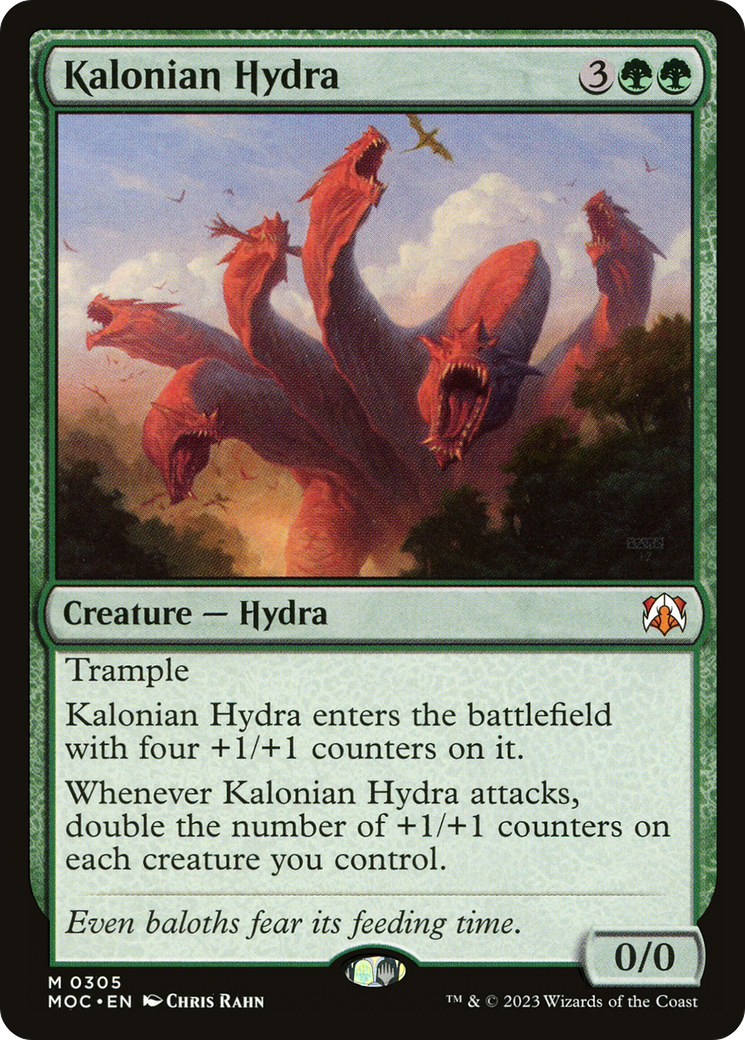 Kalonian Hydra [March of the Machine Commander] - Magic: The Gathering - Card Brawlers | Quebec | Canada |