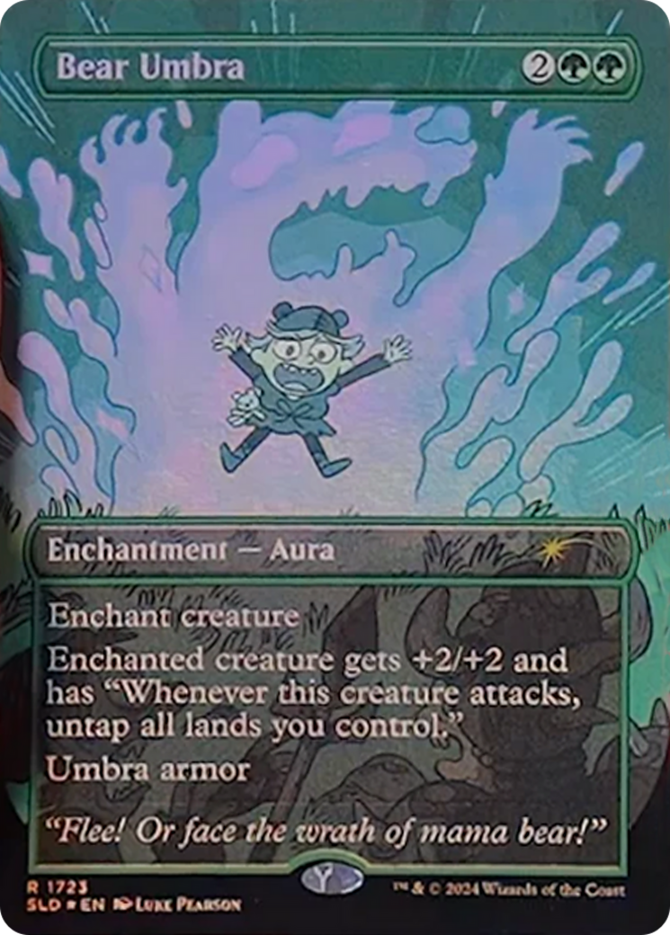 Bear Umbra (Rainbow Foil) [Secret Lair Drop Series] - Magic: The Gathering - Card Brawlers | Quebec | Canada |