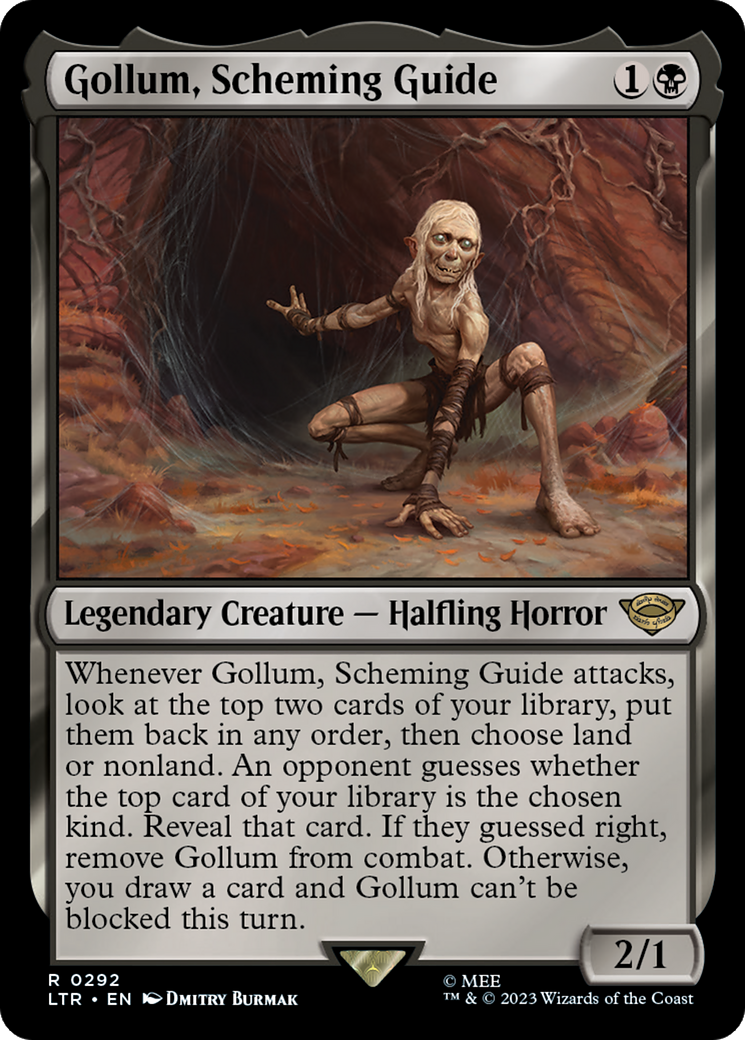 Gollum, Scheming Guide [The Lord of the Rings: Tales of Middle-Earth] - Magic: The Gathering - Card Brawlers | Quebec | Canada |