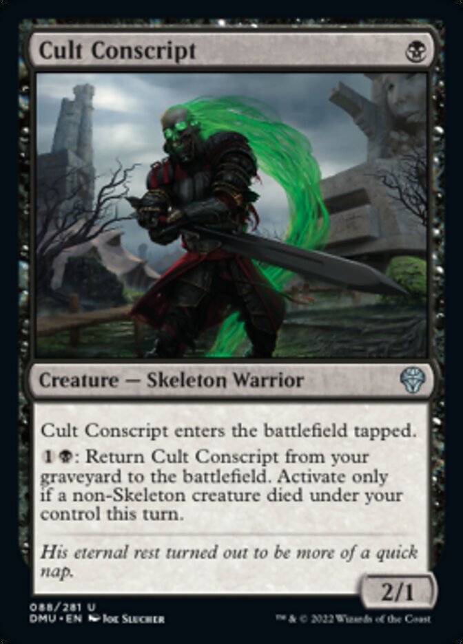 Cult Conscript [Dominaria United] - Magic: The Gathering - Card Brawlers | Quebec | Canada |