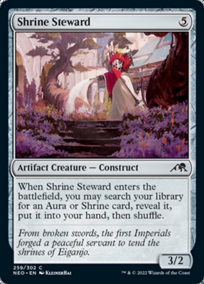 Shrine Steward [Kamigawa: Neon Dynasty] - Magic: The Gathering - Card Brawlers | Quebec | Canada |