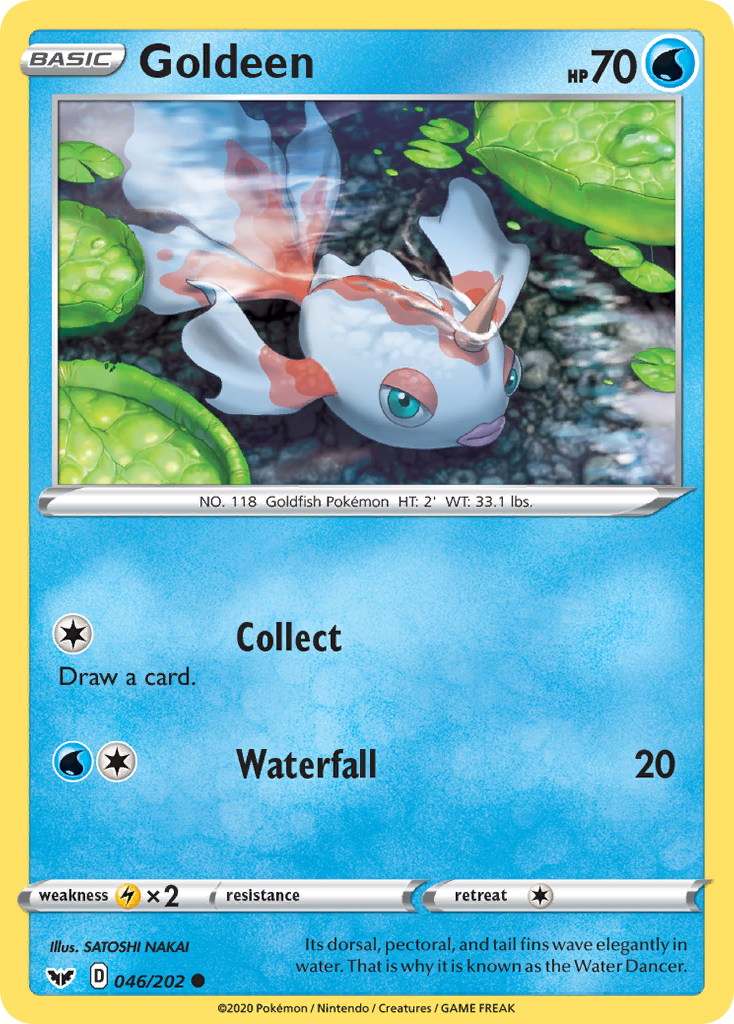 Goldeen (046/202) [Sword & Shield: Base Set] - Pokémon - Card Brawlers | Quebec | Canada |