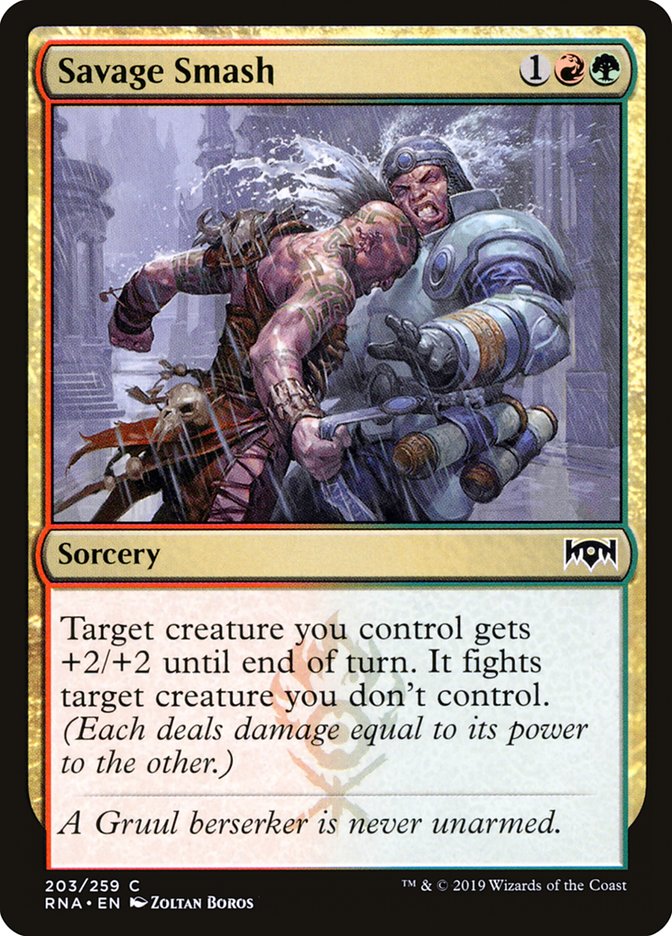 Savage Smash [Ravnica Allegiance] - Magic: The Gathering - Card Brawlers | Quebec | Canada |