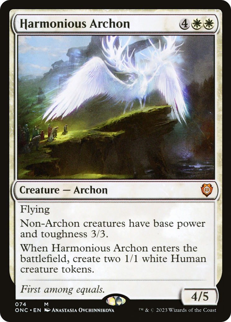 Harmonious Archon [Phyrexia: All Will Be One Commander] - Magic: The Gathering - Card Brawlers | Quebec | Canada |