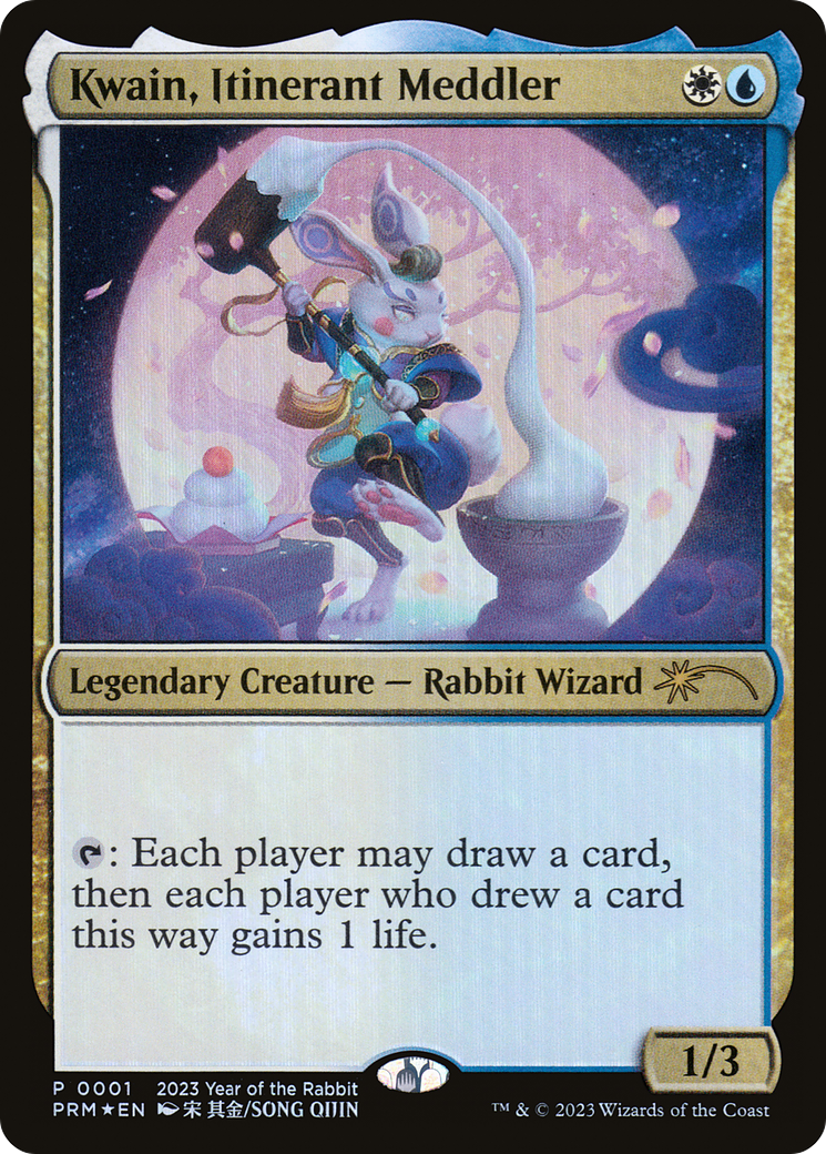 Kwain, Itinerant Meddler [Year of the Rabbit 2023] - Magic: The Gathering - Card Brawlers | Quebec | Canada |