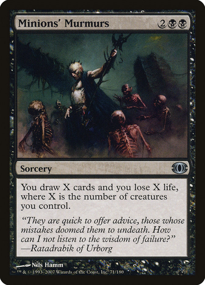 Minions' Murmurs [Future Sight] - Magic: The Gathering - Card Brawlers | Quebec | Canada |