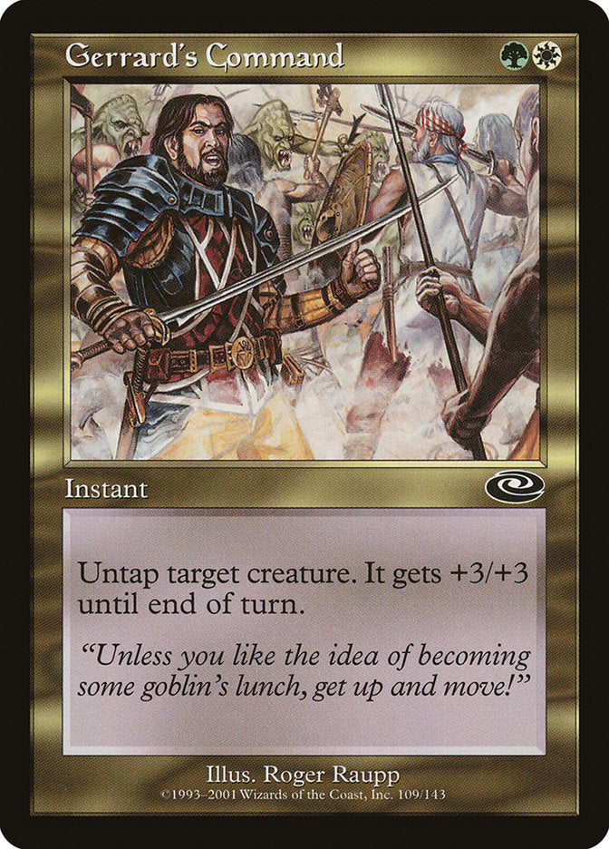 Gerrard's Command [Planeshift] - Magic: The Gathering - Card Brawlers | Quebec | Canada |