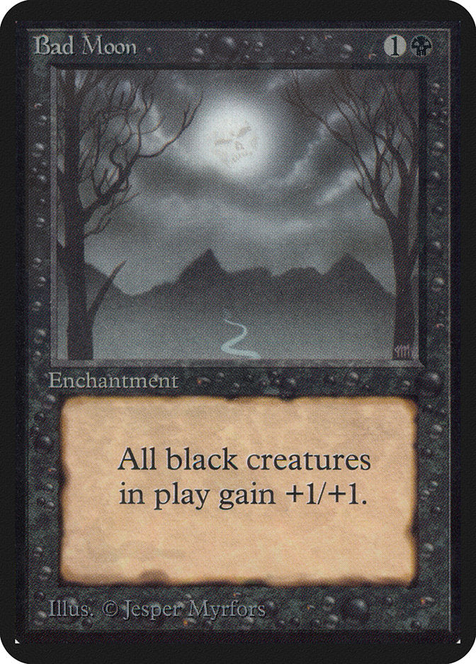 Bad Moon [Alpha Edition] - Magic: The Gathering - Card Brawlers | Quebec | Canada |