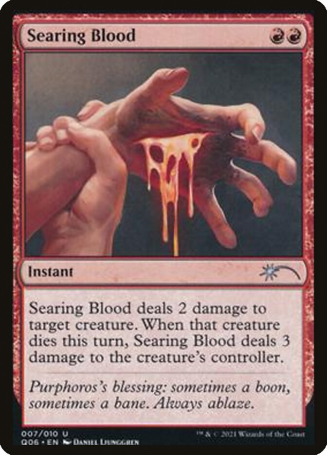 Searing Blood [Pioneer Challenger Decks 2021] - Magic: The Gathering - Card Brawlers | Quebec | Canada |