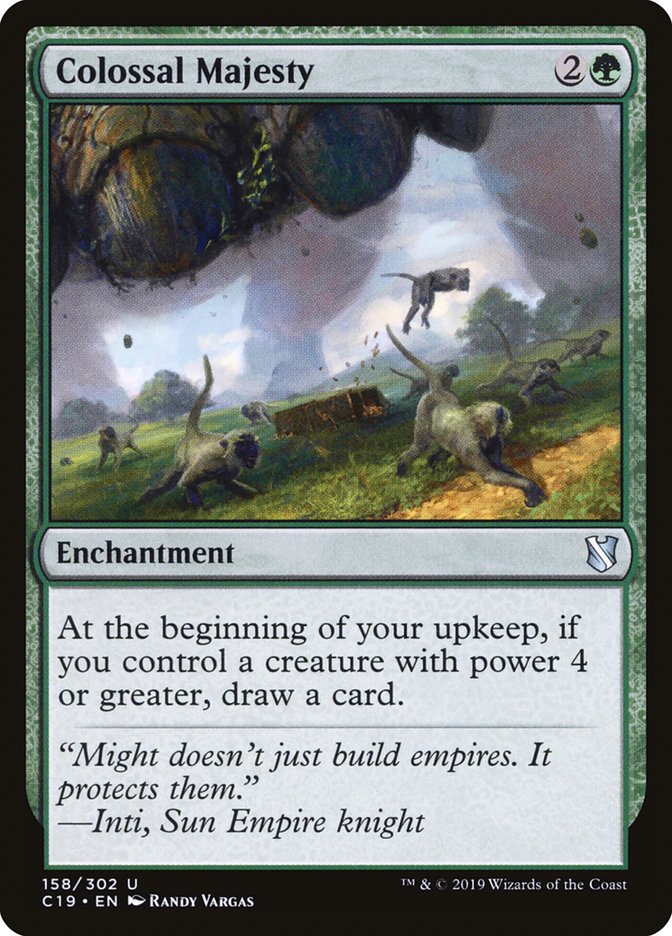 Colossal Majesty [Commander 2019] - Magic: The Gathering - Card Brawlers | Quebec | Canada |