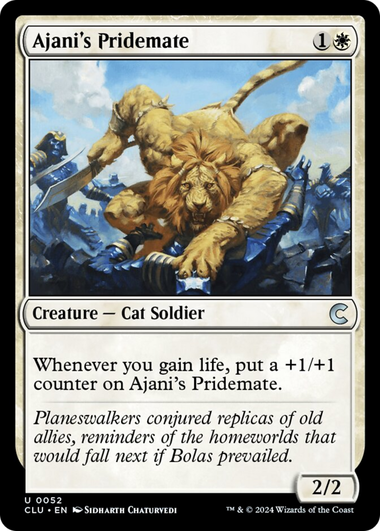Ajani's Pridemate [Ravnica: Clue Edition] - Magic: The Gathering - Card Brawlers | Quebec | Canada |