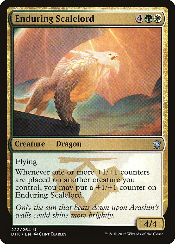 Enduring Scalelord [Dragons of Tarkir] - Magic: The Gathering - Card Brawlers | Quebec | Canada |