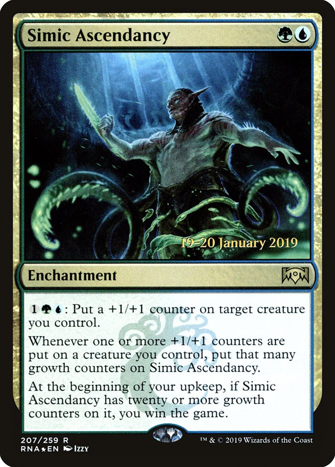 Simic Ascendancy [Ravnica Allegiance Prerelease Promos] - Magic: The Gathering - Card Brawlers | Quebec | Canada |