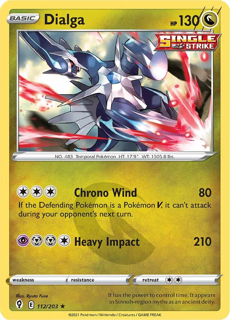 Dialga (112/203) [Sword & Shield: Evolving Skies] - Pokémon - Card Brawlers | Quebec | Canada |