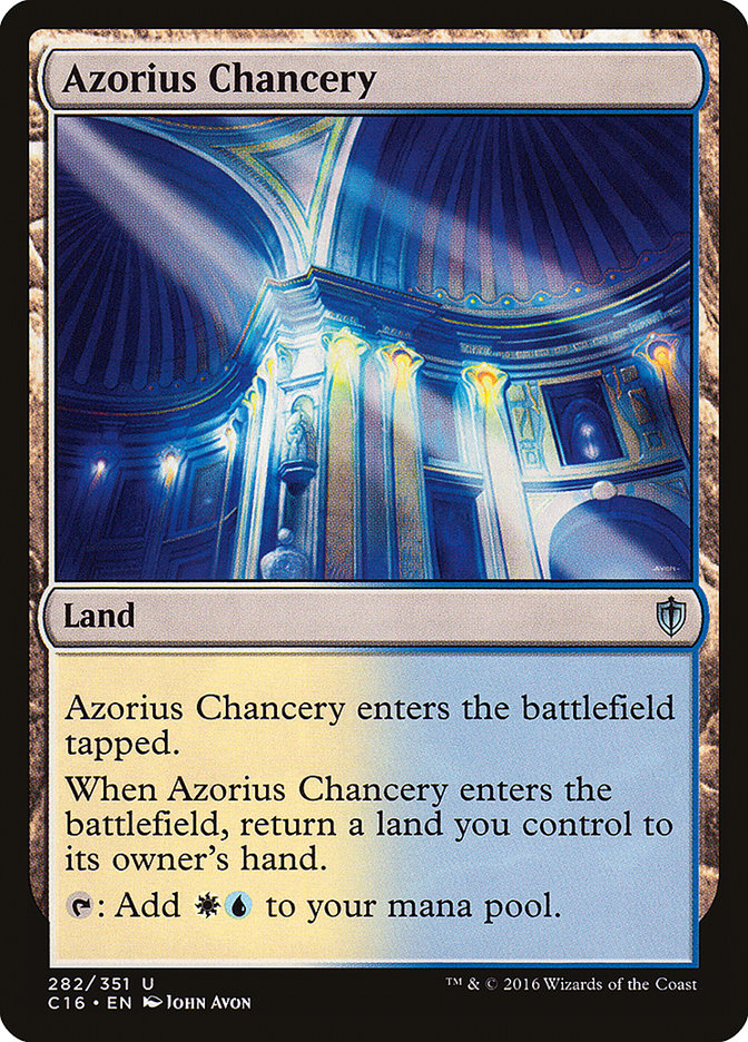 Azorius Chancery [Commander 2016] - Magic: The Gathering - Card Brawlers | Quebec | Canada |