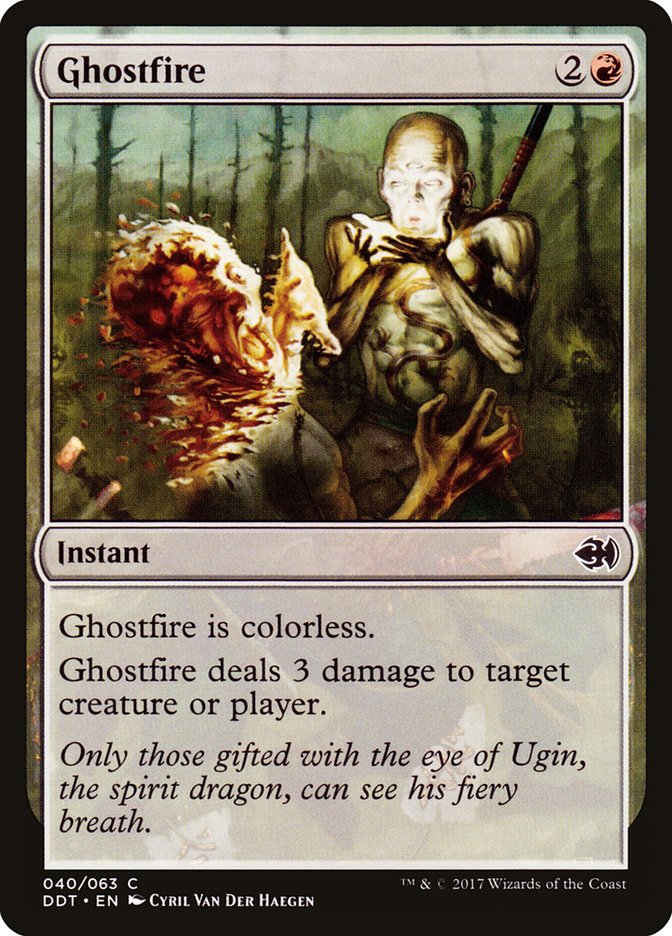 Ghostfire [Duel Decks: Merfolk vs. Goblins] - Magic: The Gathering - Card Brawlers | Quebec | Canada |