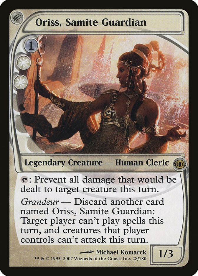 Oriss, Samite Guardian [Future Sight] - Magic: The Gathering - Card Brawlers | Quebec | Canada |