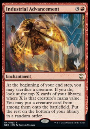 Industrial Advancement (Promo Pack) [Streets of New Capenna Commander Promos] - Magic: The Gathering - Card Brawlers | Quebec | Canada |