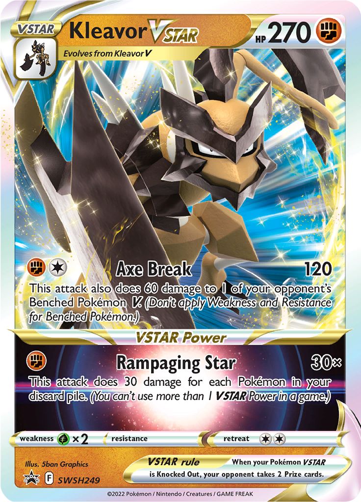 Kleavor VSTAR (SWSH249) (Jumbo Card) [Sword & Shield: Black Star Promos] - Pokémon - Card Brawlers | Quebec | Canada |