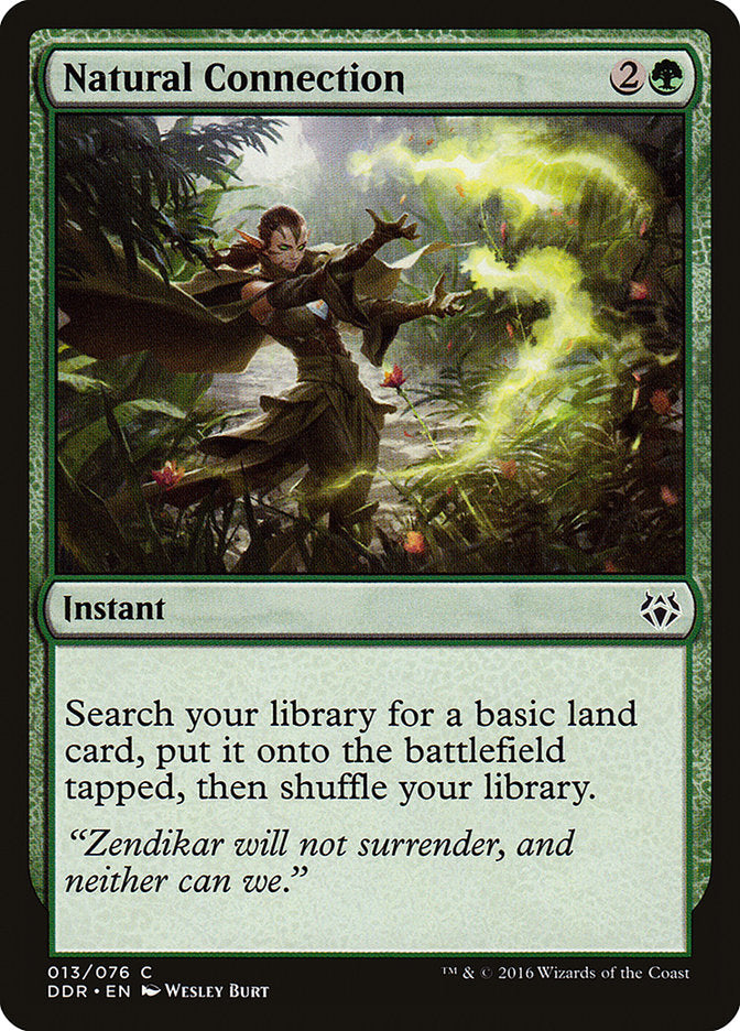 Natural Connection [Duel Decks: Nissa vs. Ob Nixilis] - Magic: The Gathering - Card Brawlers | Quebec | Canada |