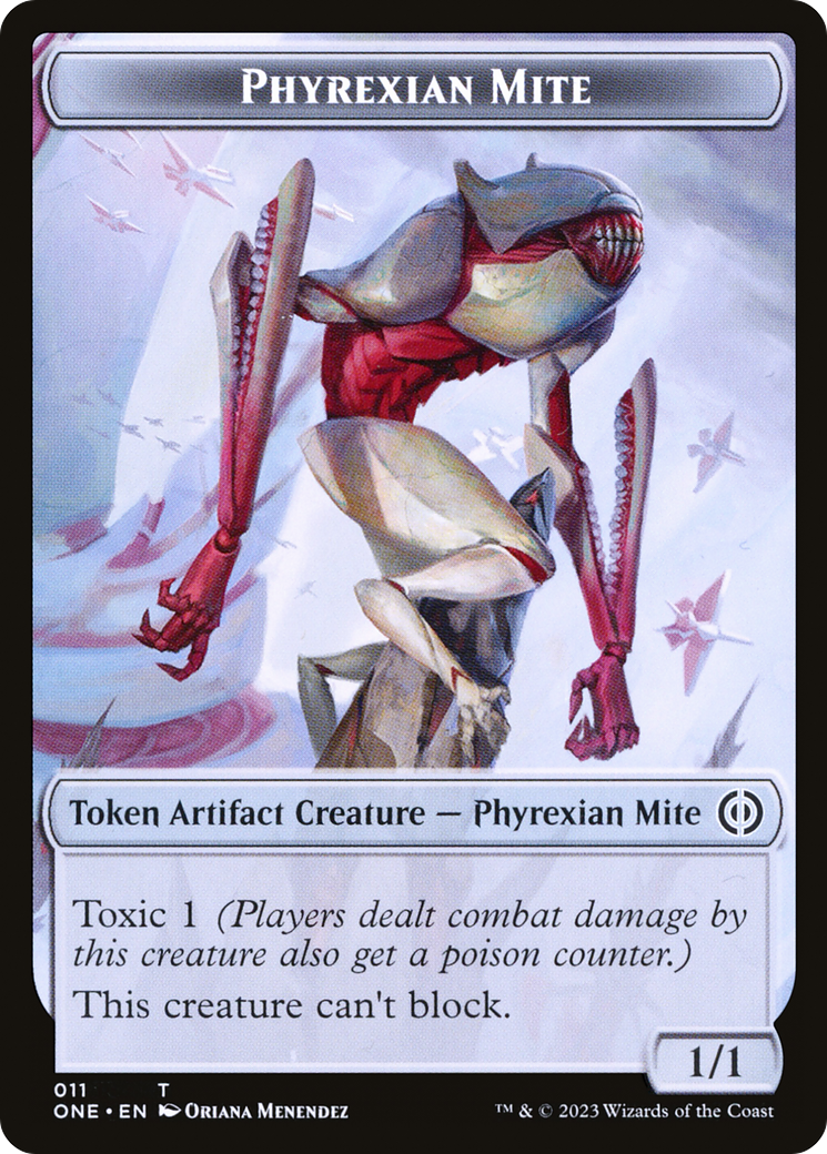 Phyrexian Mite Token (011) [Phyrexia: All Will Be One Tokens] - Magic: The Gathering - Card Brawlers | Quebec | Canada |