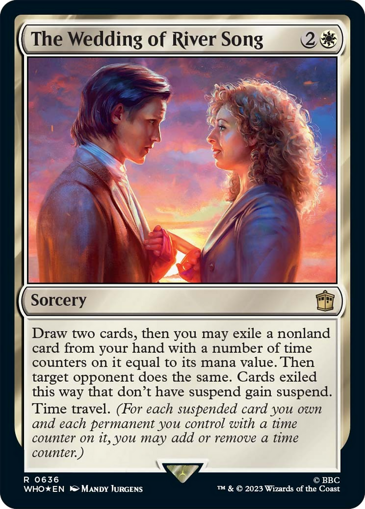 The Wedding of River Song (Surge Foil) [Doctor Who] - Magic: The Gathering - Card Brawlers | Quebec | Canada |