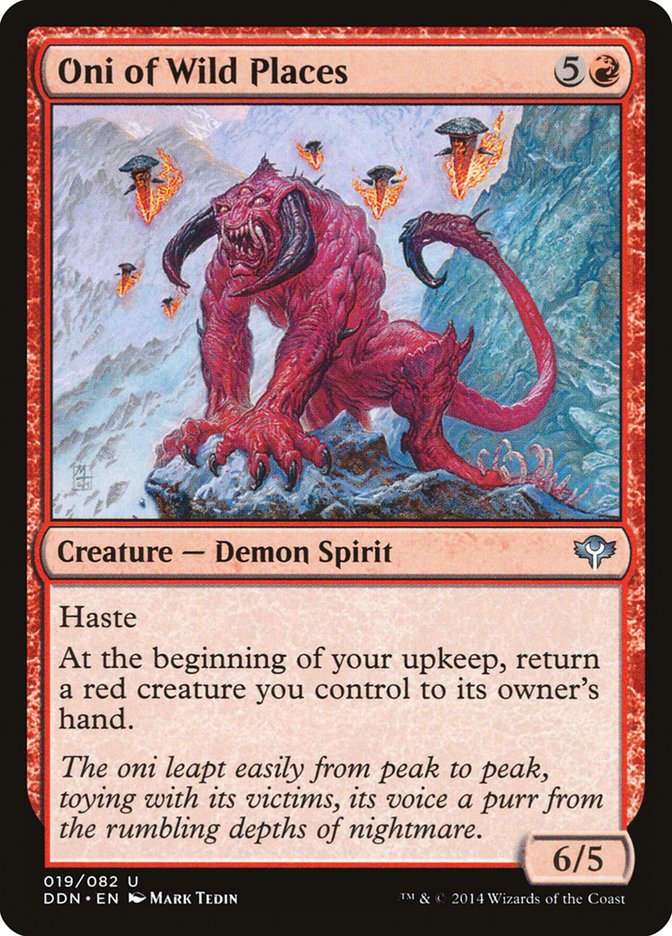 Oni of Wild Places [Duel Decks: Speed vs. Cunning] - Magic: The Gathering - Card Brawlers | Quebec | Canada |