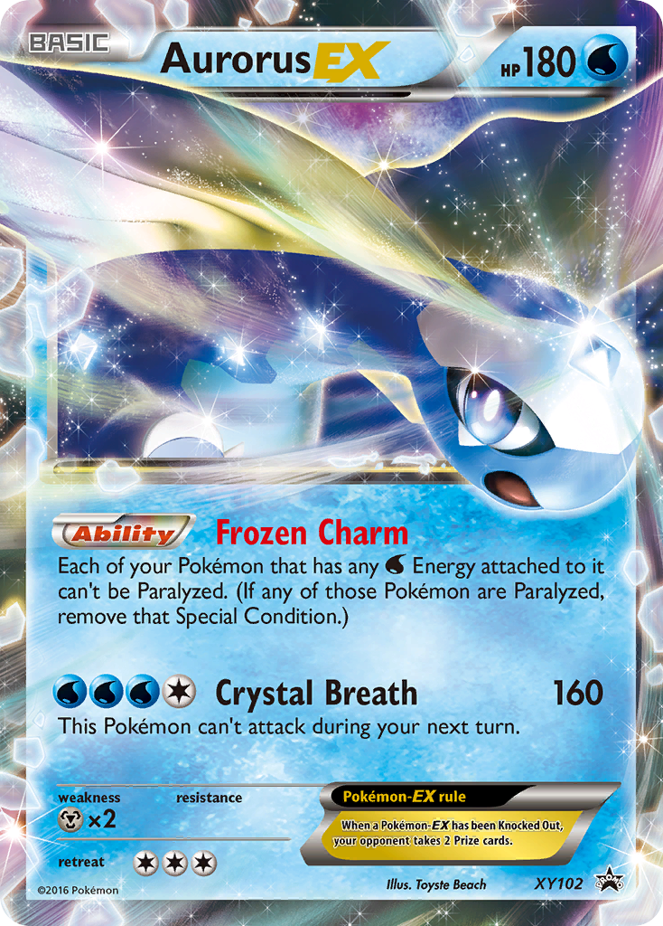 Aurorus EX (XY102) [XY: Black Star Promos] - Pokémon - Card Brawlers | Quebec | Canada |