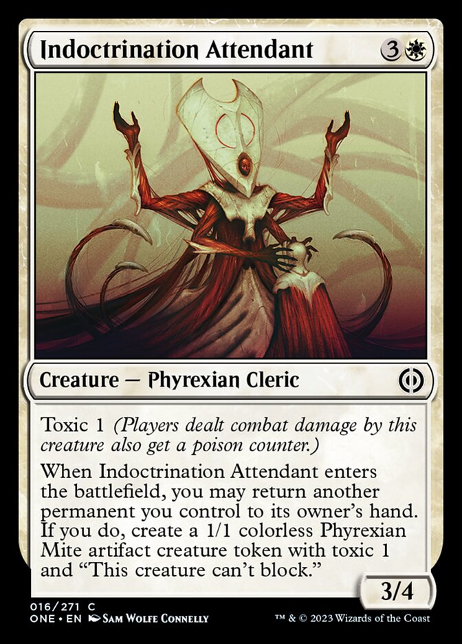 Indoctrination Attendant [Phyrexia: All Will Be One] - Magic: The Gathering - Card Brawlers | Quebec | Canada |