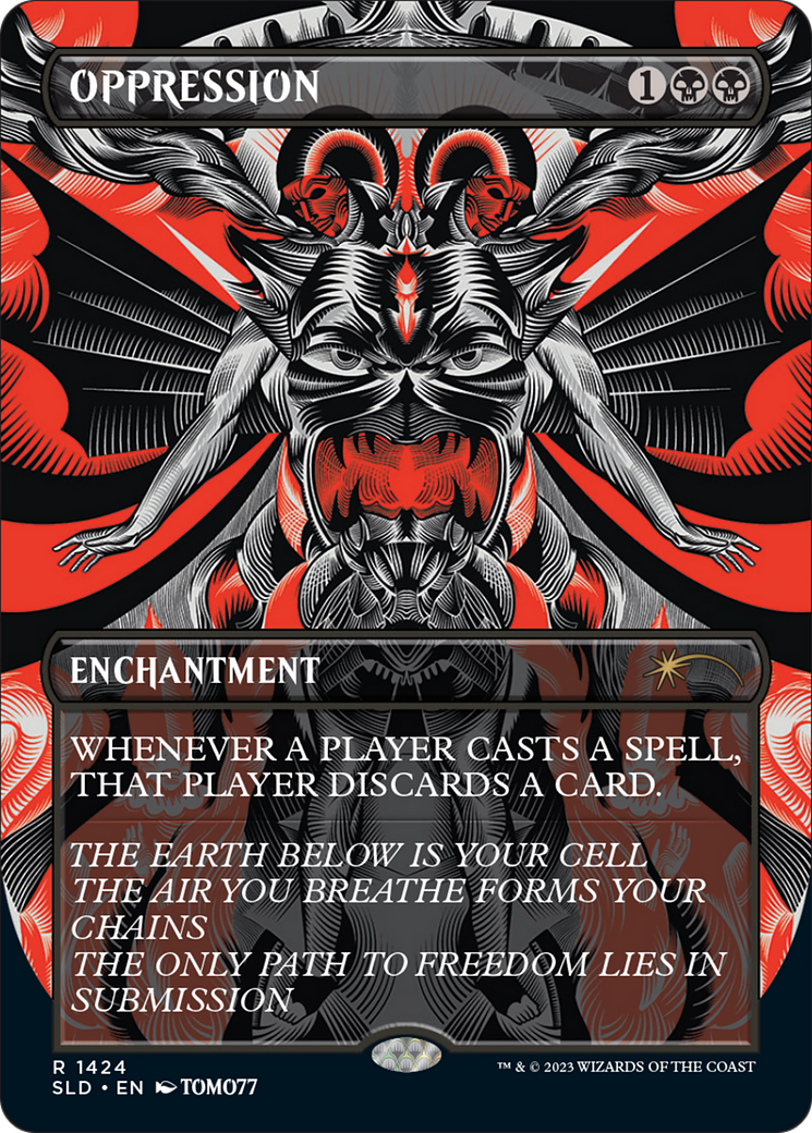 Oppression [Secret Lair Drop Series] - Magic: The Gathering - Card Brawlers | Quebec | Canada |