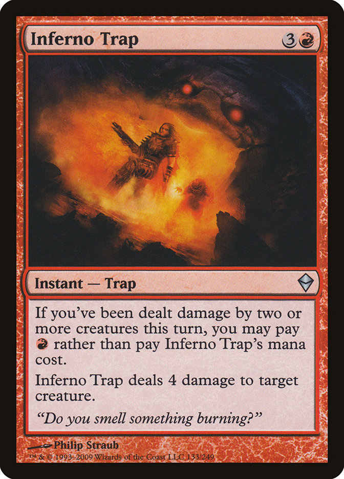 Inferno Trap [Zendikar] - Magic: The Gathering - Card Brawlers | Quebec | Canada |