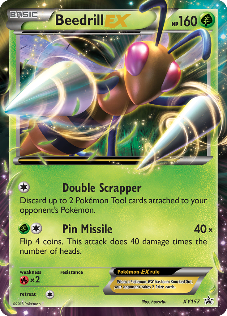 Beedrill EX (XY157) [XY: Black Star Promos] - Pokémon - Card Brawlers | Quebec | Canada |