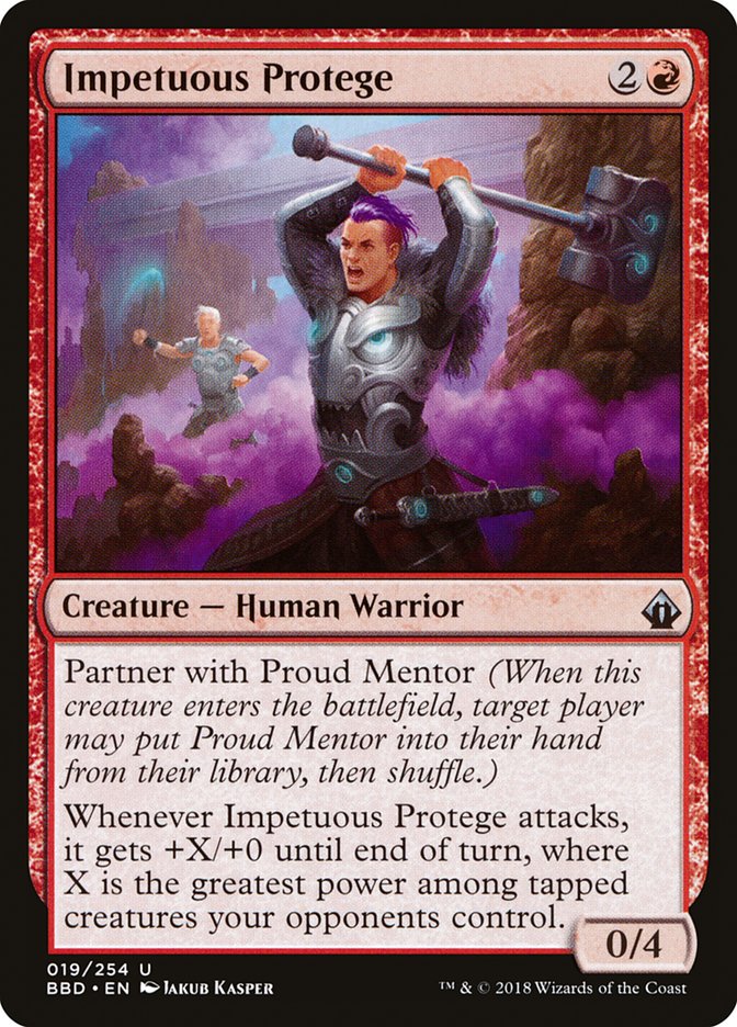 Impetuous Protege [Battlebond] - Magic: The Gathering - Card Brawlers | Quebec | Canada |