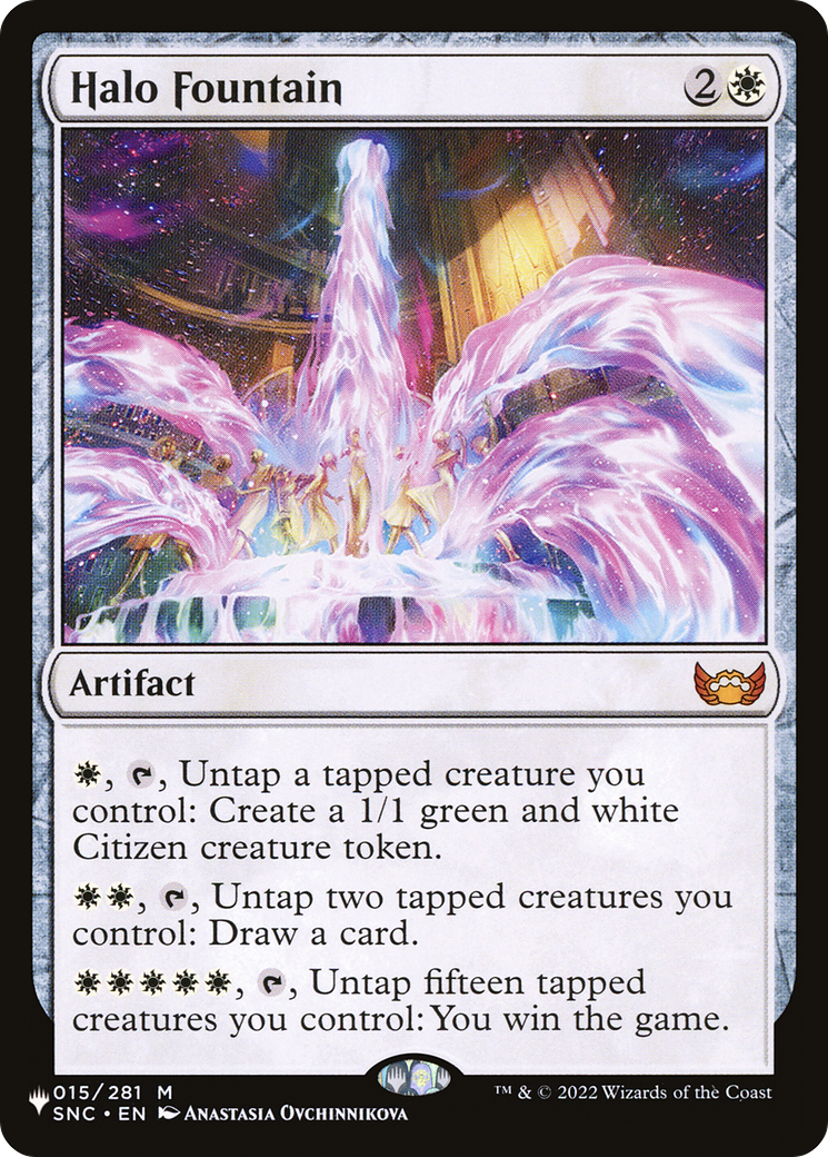 Halo Fountain [The List] - Magic: The Gathering - Card Brawlers | Quebec | Canada |