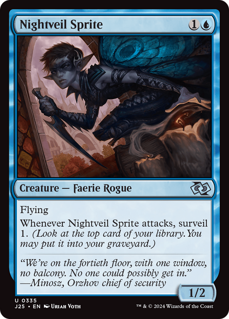 Nightveil Sprite [Foundations Jumpstart] - Magic: The Gathering - Card Brawlers | Quebec | Canada |