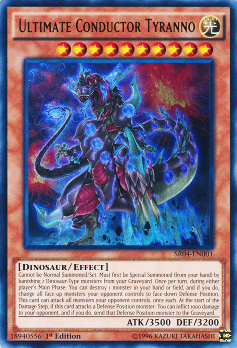 Conducteur ultime Tyranno [Deck de structure : Dinosmasher's Fury] [SR04-EN001] 